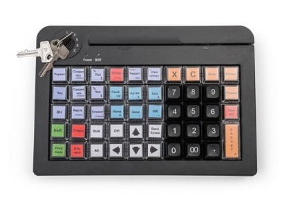 Клавиатура АТОЛ KB-50-U (rev.2) АТОЛ 42289 программируемая черная c ридером магнитных карт на 1-3 дорожки