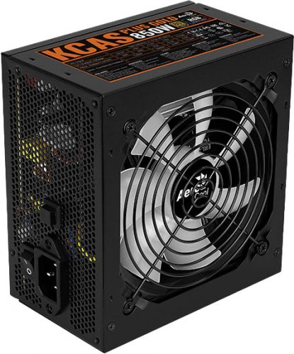 Блок питания ATX AeroCool KCAS PLUS GOLD 850W 4710562759228 850W, APFC, Fan ARGB 12cm, 80+ Gold