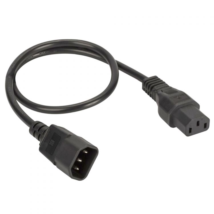 

Кабель питания DKC R5CORD3405 IEC320 C13 - IEC320 C14, 0.5 м, сечение 3 х 1,5 мм², "RAM telecom", R5CORD3405