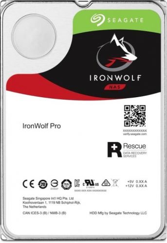 Жесткий диск 10TB SATA 6Gb/s Seagate ST10000NE000 Ironwolf PRO, 3.5", 256MB, 7200 rmp