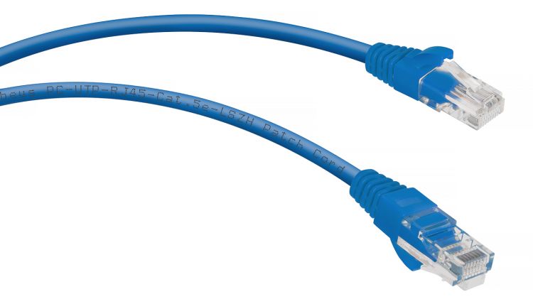 

Кабель патч-корд U/UTP 5e кат. 5м. Cabeus PC-UTP-RJ45-Cat.5e-5m-BL-LSZH неэкранированный, синий, PC-UTP-RJ45-Cat.5e-5m-BL-LSZH