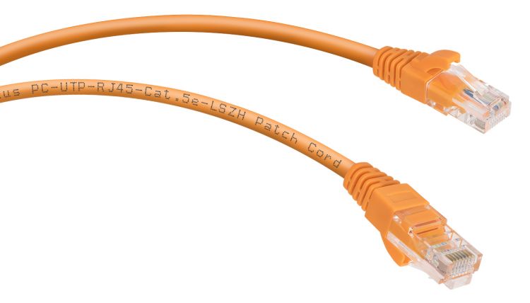 

Кабель патч-корд U/UTP 5e кат. 0.5м Cabeus PC-UTP-RJ45-Cat.5e-0.5m-OR-LSZH неэкранированный, оранжевый, PC-UTP-RJ45-Cat.5e-0.5m-OR-LSZH