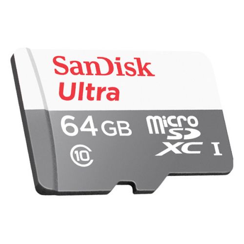 

Карта памяти 64GB SanDisk SDSQUNS-064G-GN3MN Ultra Android microSDXC 64GB 80MB/s Class 10, SDSQUNS-064G-GN3MN