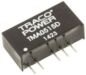 

Преобразователь DC-DC модульный TRACO POWER TMA 0515D, TMA 0515D