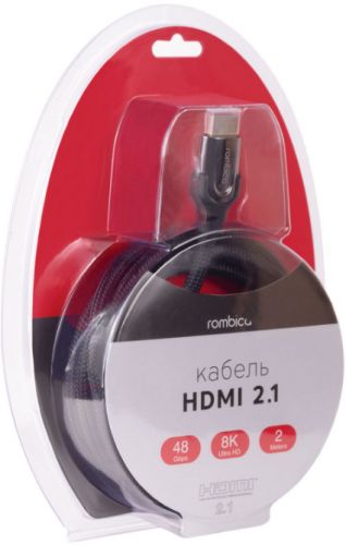 Кабель интерфейсный HDMI-HDMI Rombica DIGITAL DX20 CB-DX20 - фото 3
