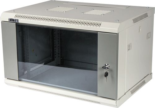 

Шкаф настенный 19", 6U TWT TWT-CBWPG-6U-6x4-GY, TWT-CBWPG-6U-6x4-GY