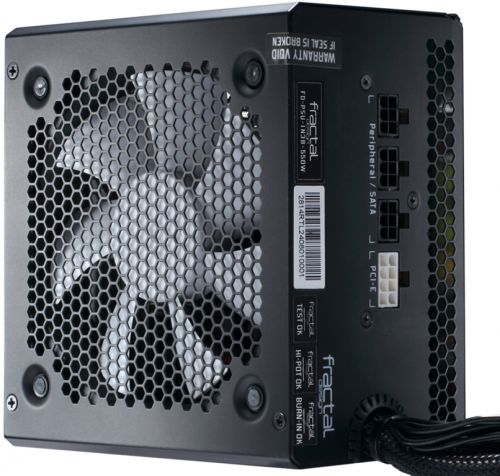 Блок питания ATX Fractal Design Integra M 550W 12cm FAN, модульный, 80Plus Bronze,