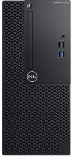 Компьютер Dell Optiplex 3070 MT i5-9500/8GB/256GB SSD/UHDG 630/DVDRW/Linux Ubuntu/260W/клавиатура/мышь/черный 3070-1892 - фото 1