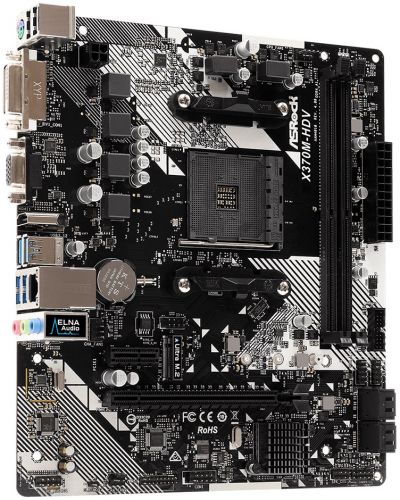 Материнская плата mATX ASRock X370M-HDV R40