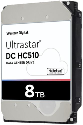 Жесткий диск 8TB SAS 12Gb/s Western Digital HUH721008AL4204 Ultrastar DC HC510 3.5", 256MB, 7200rpm, 4KN SE (0F27408)