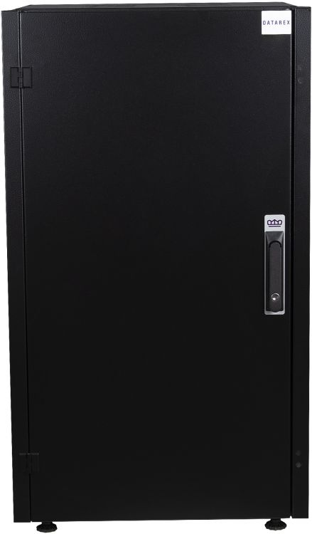 

Шкаф напольный 19", 26U Datarex DR-710231 телекоммуникационный 600х1000, передняя дверь металл, задняя стенка сплошная, металл, черный, DR-710231