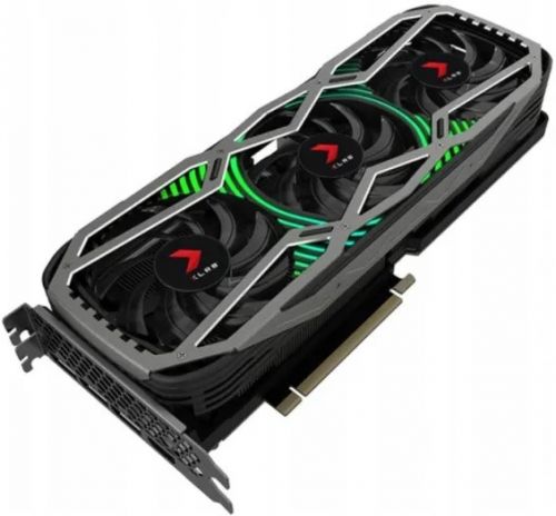 Видеокарта PCI-E PNY GeForce RTX 3080 XLR8 GAMING REVEL EPIC-X LHR (VCG308010LTFXP-BLK) 10GB GDDR6X 320bit HDMI/3*DP BLK