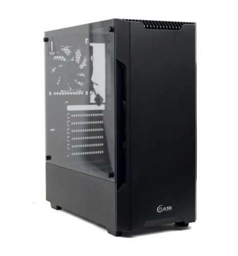 Корпус ATX Powercase Alisio X3 CAXB-F3 черный, без БП, с окном, USB 3.0, 2*USB 2.0, audio