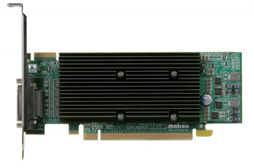 Видеокарта PCI-E Matrox M9140 512MB DDR2 Low Profile KX-20 to 4xDVI-I cable,4x DVI-HD15,1920x1200, RTL