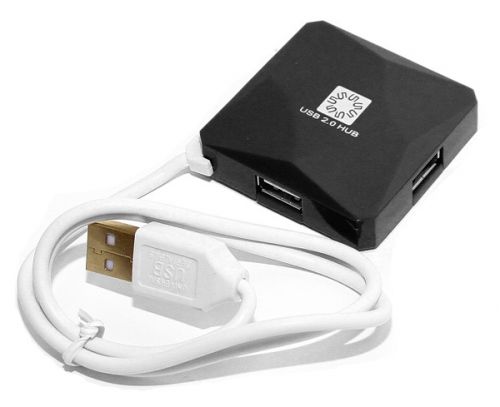 Концентратор USB 2.0 5bites HB24-202BK