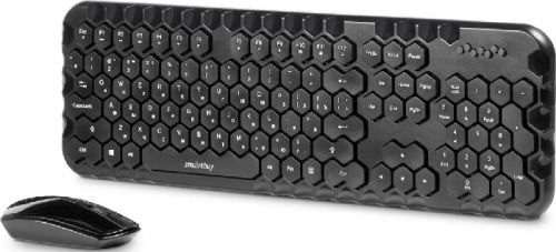 Клавиатура и мышь SmartBuy Honeycomb SBC-642383AG-K черный