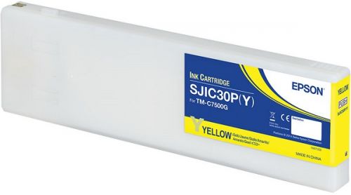 Картридж Epson SJIC30P(Y) C33S020642 Ink cartridge for ColorWorks C7500G (yellow)