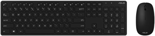 Клавиатура и мышь Wireless ASUS W5000 90XB0430-BKM1C0 черный/черный, USB