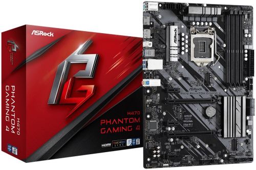 

Материнская плата ATX ASRock H470 PHANTOM GAMING 4, H470 PHANTOM GAMING 4