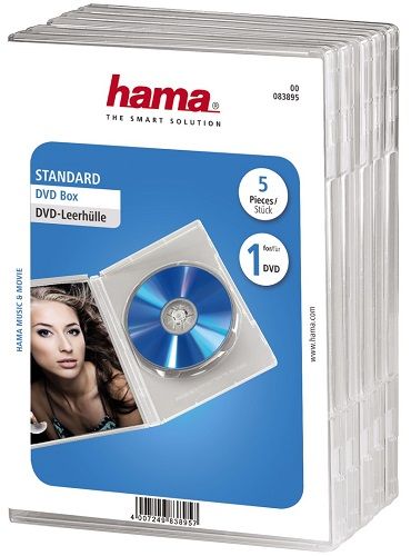 Коробка для CD/DVD HAMA H-83895