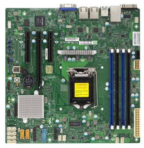 

Материнская плата mATX Supermicro MBD-X11SSL-B, MBD-X11SSL-B