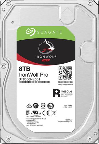 Жесткий диск 8TB SATA 6Gb/s Seagate ST8000NE001 3.5" IronWolf Pro NAS 7200rpm 256MB