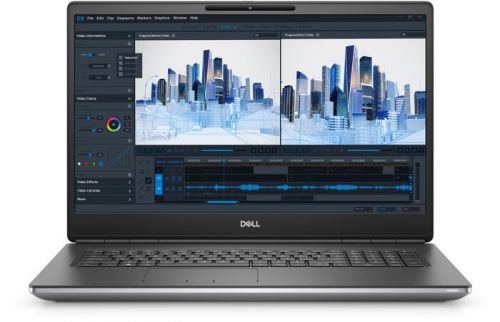 

Ноутбук Dell Precision 7760 i7-11850H/32GB/1TB SSD/RTX A4000 8GB/17.3" UHD/WiFi/BT/cam/FPR/Win10Pro/gray, Precision 7760