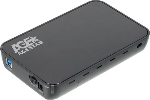 Внешний корпус для HDD SATA 3.5” AgeStar 3UB3A8-6G (BLACK)