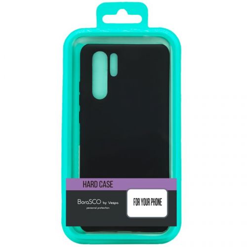 

Чехол BoraSco 36643 Sillicone Case матовый для Huawei P30 черный, 36643