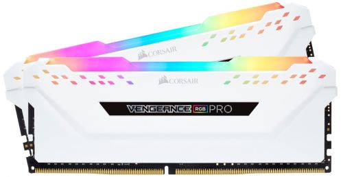 Модуль памяти DDR4 16GB (2*8GB) Corsair CMW16GX4M2C3000C15W VENGEANCE RGB PRO PC4-24000 3000MHz CL15 288-pin 1.35V XMP Радиатор RTL