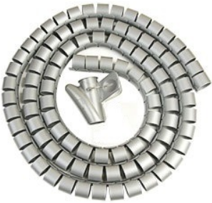

Кабельный организатор Cabeus PCB-32 пластиковый спиральный, д.32 мм (2 м) и инструмент ST-32, PCB-32