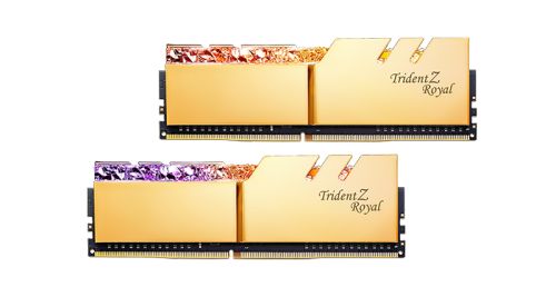 Модуль памяти DDR4 32GB (2*16GB) G.Skill F4-3600C16D-32GTRGC Trident Z Royal PC4-28800 3600MHz CL16 XMP радиатор 1.35V