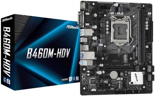 Материнская плата mATX ASRock B460M-HDV