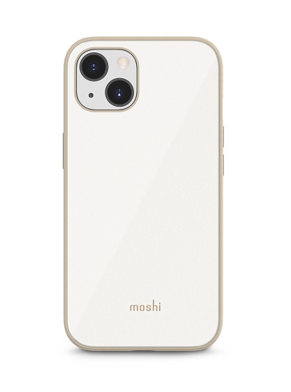 

Чехол Moshi iGlaze for iPhone 13 жемчужно-белый, iGlaze for iPhone 13