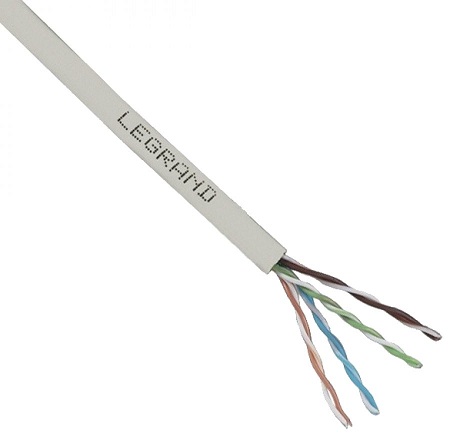 Кабель витая пара U/UTP 5e кат. 4 пары Legrand 32864