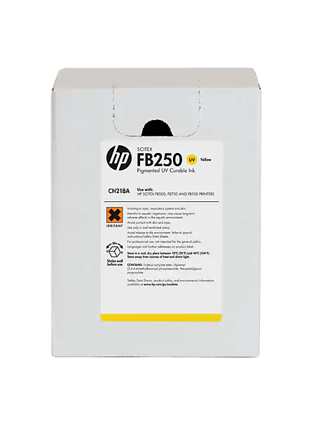 

Чернила HP FB250 CH218A желтые (3л) для HP Scitex FB500, FB700, FB250