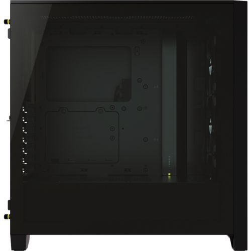 Корпус ATX Corsair iCUE 4000X RGB CC-9011204-WW черный, без БП, с окном, USB 3.0, USB Type-C, audio - фото 4