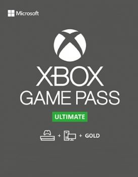 Право на использование (электронный ключ) Microsoft Карта оплаты Xbox Game Pass Ultimate на 1 месяц [Цифровая версия]