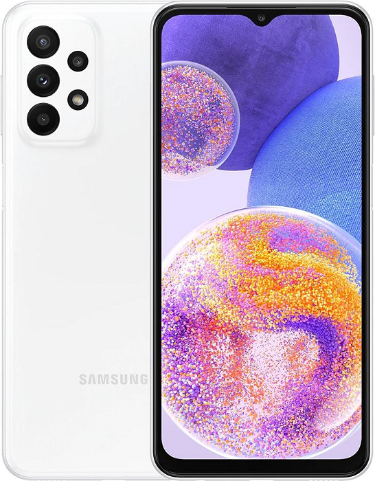 

Смартфон Samsung Galaxy A23 4/64GB SM-A235FZWUSKZ white, Galaxy A23 4/64GB