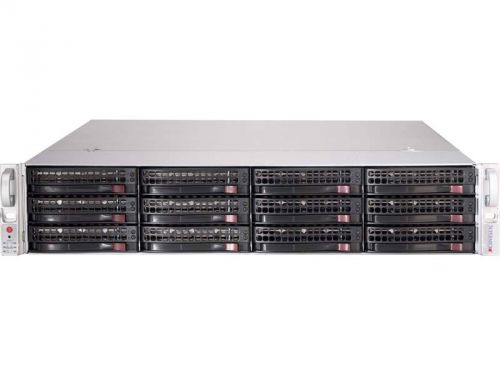 Корпус серверный 2U Supermicro CSE-829HE1C4-R1K02LPB 16х3.5"HS, Rack, 2x1000W, чёрный - фото 1
