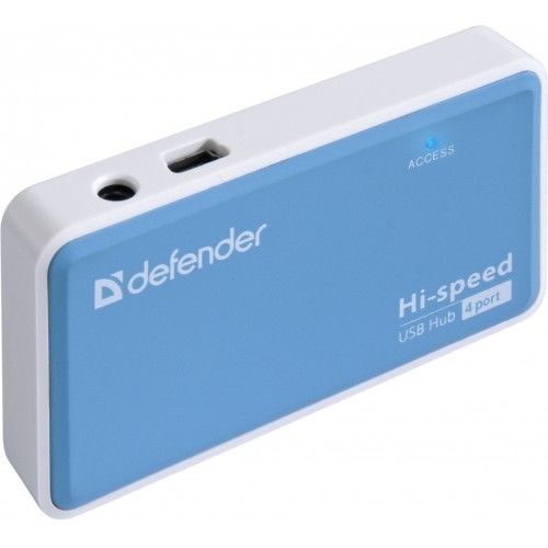 Разветвитель USB 2.0 Defender QUADRO POWER