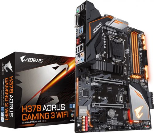 

Материнская плата ATX GIGABYTE H370 AORUS GAMING 3 WIFI, H370 AORUS GAMING 3 WIFI