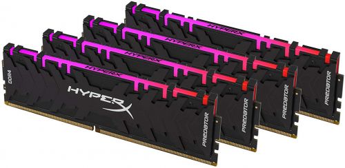 Модуль памяти DDR4 32GB (4*8GB) HyperX HX432C16PB3AK4/32 Predator PC4-25600 3200Mhz CL16 1.35V XMP Радиатор RTL