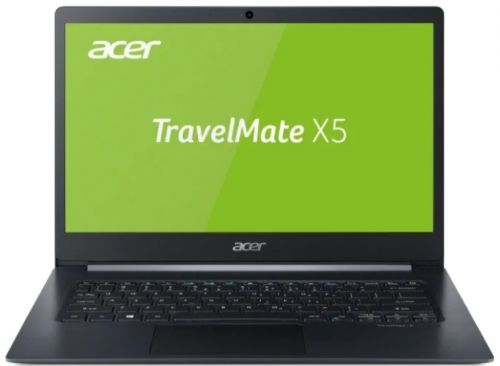 Ноутбук Acer TravelMate X5 TMX514-51-76CT NX.VJ7ER.007 i7-8565U/16GB/512GB SSD/14" FHD/UHD Graphics 620/WiFi/BT/Cam/Win10Pro/black - фото 1