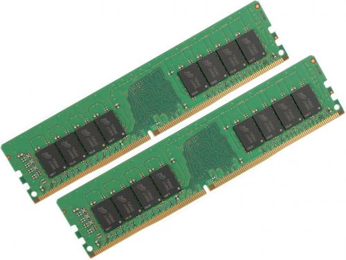 Модуль памяти DDR4 16GB (2*8GB) Kingston KVR24N17S8K2/16 2400MHz CL17 1.2V 1Rx8 RTL