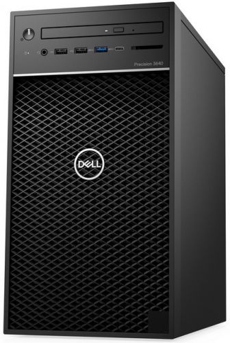 Компьютер Dell Precision T3640 MT 3640-7199 Xeon W-1270/16GB/512GB SSD/DVD-RW/SD/Nvidia Quadro P2200 5GB DDR5/WiFi/BT/Win10Pro/TPM/black - фото 1