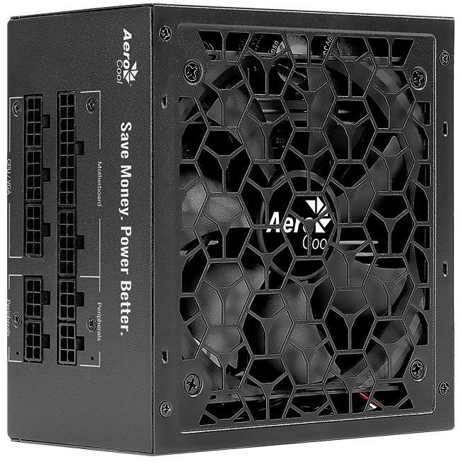 

Блок питания ATX AeroCool AERO BRONZE 850M 4710562758993 850W, active PFC, 120mm fan, 80+ Bronze, fully modular, AERO BRONZE 850M