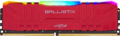 Модуль памяти DDR4 16GB Crucial BL16G32C16U4RL Ballistix Red RGB PC4-25600 3200MHz CL16 288pin радиатор 1.35V