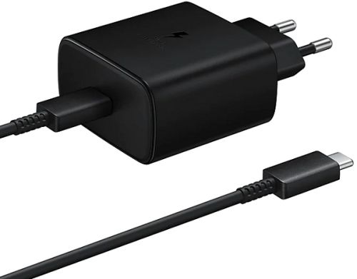 Зарядное устройство сетевое Samsung EP-TA845 3A PD для Samsung кабель USB Type C черный