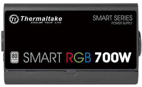 Блок питания ATX Thermaltake Smart RGB 700W PS-SPR-0700NHSAWE-1 aPFC, 120mm FAN, КПД 80+, Ret